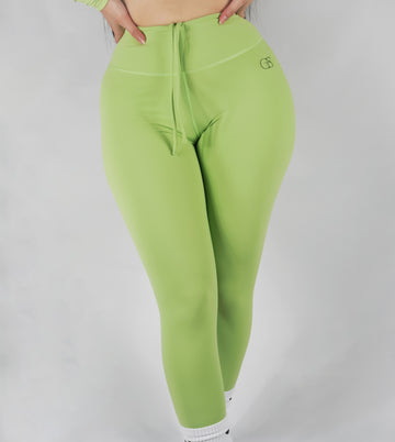 LIME SCRUNCH BUTT LEGGING